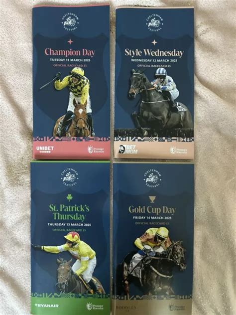 Cheltenham Racecard .
